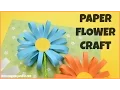 How to Make a Paper Flower - flower craft