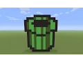 Minecraft Pixel Art - Mario Tube