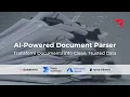 AI Powered Document Parser Transform Unstructured Documents into Trusted Data