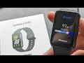 Blood Oxygen SPO2 on Samsung Galaxy Fit 3 - How to Use Enable