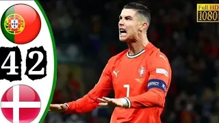ملخص مباراة البرتغال والدنمارك اليوم            انتهت المباراة     دندنها