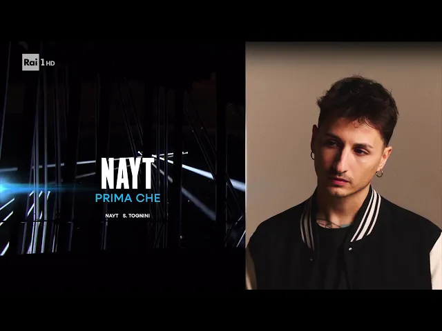 Sanremo 2026 - Nayt canta Prima che