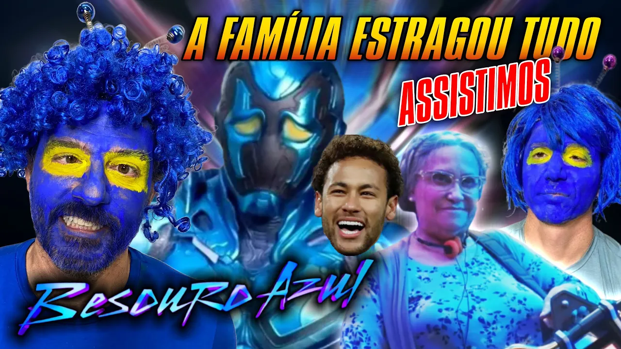 A FAMÍLIA ESTRAGA O FILME  - Review Análise de Besouro Azul #bluebeetle