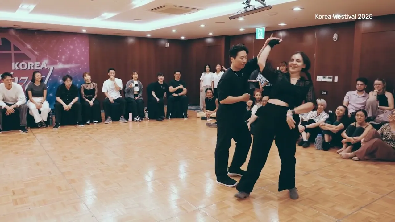[2025 Korea Westival] Open Strictly Final_ Hyojin Kim & Nadia Qutaishat