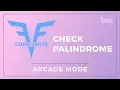 CodeFights Intro Algorithms - Check Palindrome