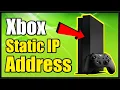 How to Setup a STATIC IP ADDRESS on XBOX One Improve Connection Fast Method