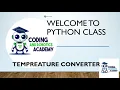 Temperature Converter in Python
