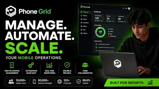 Phone Grid Manage Automate Scale Your Mobile Operations