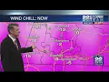 Wind Chill Warning Tracking arctic cold weather across Massachusetts