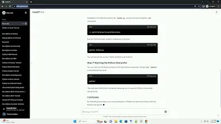 how to run python in git bash