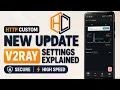 How to Configure V2Ray in HTTP Custom New Update Fast Secure