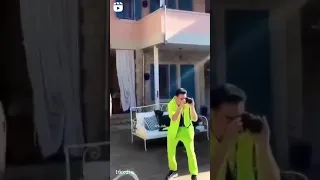 رقص الممثلة ميليسا دونغل على اغنية غصن الخوخ 