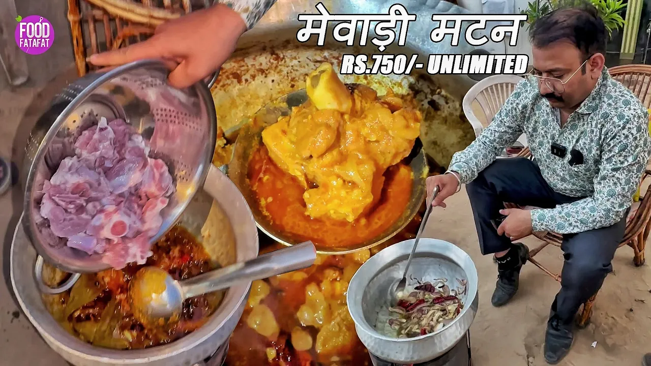  By   @ 750/- UNLIMITED   MUTTON MAKING ON SIGDI   AJMER ROAD JAIPUR