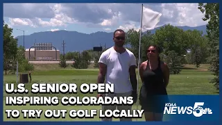 Last week s U S Senior Open encourages local golfers to book tee times in the city
