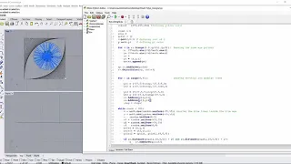 Creative Coding in Rhino 6 using Python Edit Script Tutorial 2