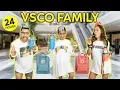 Becoming a VSCO FAMILY For 24 HOURS CHALLENGE The Royalty Family