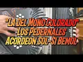 La Del Mono Colorado-Los Pedernales-Acordeonn Sol-Si Bemol