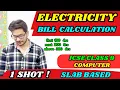 Electricity Bill Calculation in Java Slab Based Program Explained ICSE Class 9 Computer BlueJ