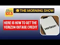 Here is how to get the Verizon outage credit