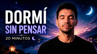 Dejá de Sobrepensar y Dormí Profundamente | Meditación Guiada