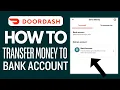 How To Transfer Money From Dasher Direct To Bank Account 2025