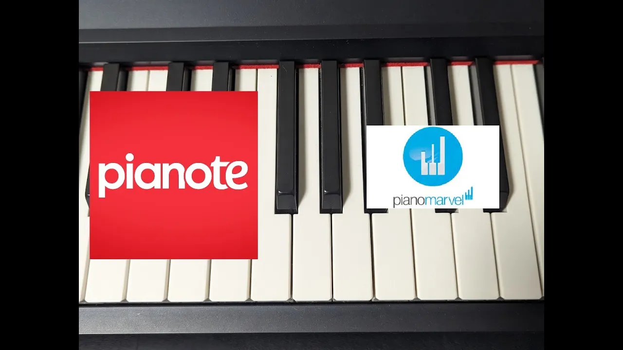 Outline Video Pianote and Piano Marvel Review - Learning Piano Online as an Adult