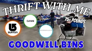 HUGE PROFIT Thrift With Me at the Goodwil Bins in Columbus OH to Resell Online