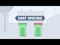 Trash and Recycling Cart Placement Clarification