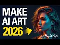 NightCafe Tutorial for Beginners 2026 Make Stunning AI Art Fast