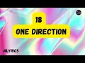 18 - One Direction | Lyrics | #downloadsong |