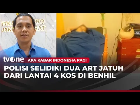 Dua ART Jatuh dari Lantai 4 di Bendungan Hilir, Satu Tewas