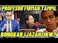 Lagu PROFESOR FIRMAN BONGKAR HABIS KEJANGGALAN IJAZAH JKW?
