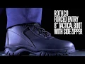 Rothco 5053 Black Forced Entry Side Zip Tactical Boots - Video 5 of 1