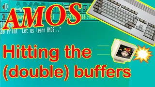AMOS - Double buffering to fix parallax scrolling