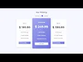 Responsive Pricing Card HTML CSS