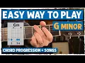 EASIEST Way To Play Gm Chord for Beginners - No Barre Chord Beginner Guitar Lessons