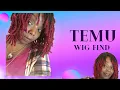 Temu Wig Find