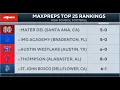 High school football rankings MaxPreps Top 25 - Week 9