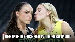 BEHIND-THE-SCENES Nika Muhl s journey from UConn to the WNBA