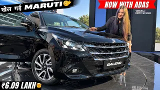 Baleno Facelift 2026 @₹6.09 Lakh | New Engine, Adas, Ventilated seats 😮