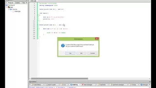Code Blocks Compiling Error