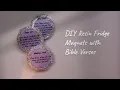 DIY Resin Fridge Magnets with Bible Verses Easy Resin Art Tutorial