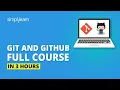 Git And GitHub Full Course In 3 Hours Git And GitHub Tutorial For Beginners Simplilearn