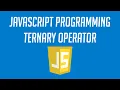 How to use the Ternary Operator for Quick One Line If Statements
