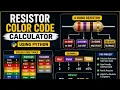 Resistor Color Code Calculator Using Python Mohammad Abu Obayda ID 252001019