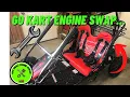 Coleman Go Kart KT196 Engine Swap