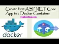 Create first ASP NET Core App in a Docker Container