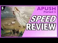 APUSH Period 5 Speed Review