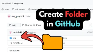 How to Create a Folder in GitHub Repository