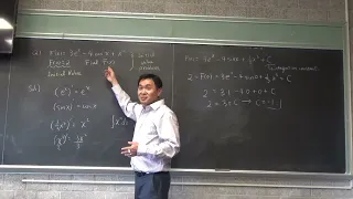 Initial value problem and antiderivative